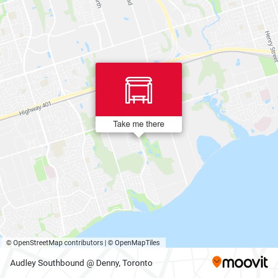 Audley Southbound @ Denny plan
