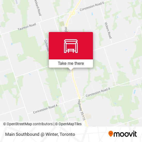 Main Southbound @ Winter plan