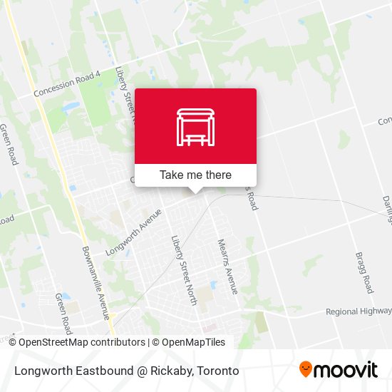 Longworth Eastbound @ Rickaby plan