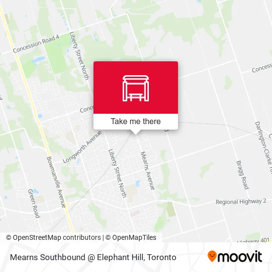 Mearns Southbound @ Elephant Hill map