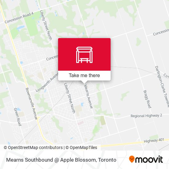 Mearns Southbound @ Apple Blossom plan