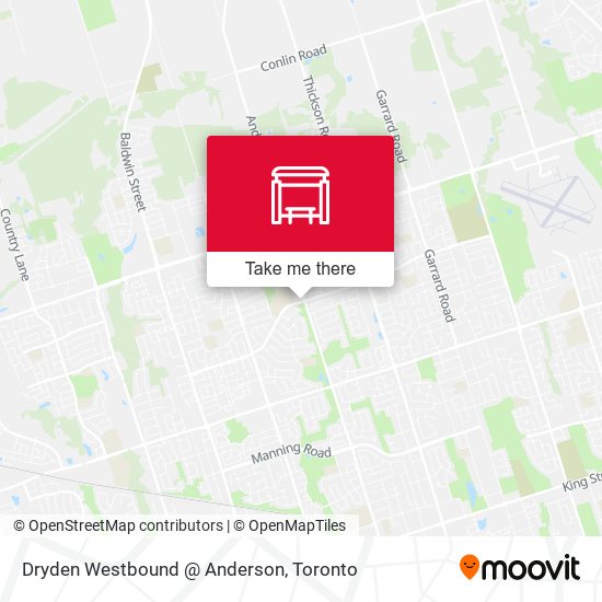 Dryden Westbound @ Anderson map