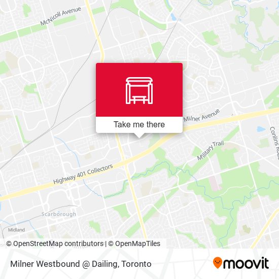 Milner Westbound @ Dailing plan