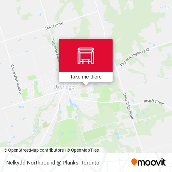 Nelkydd Northbound @ Planks map