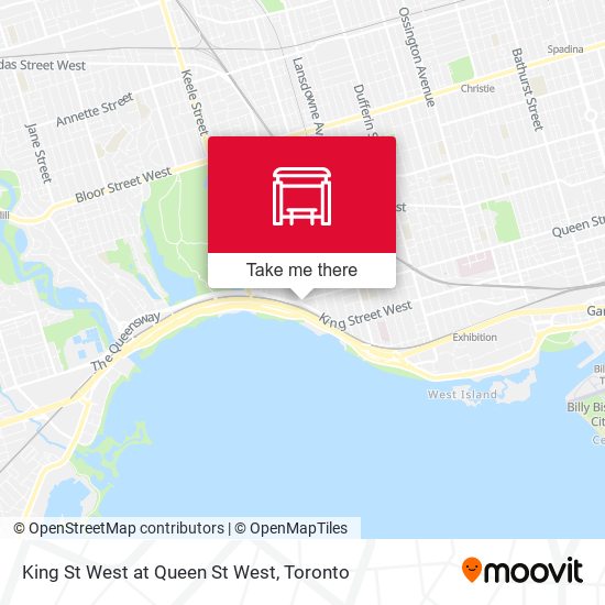 King St West at Queen St West plan