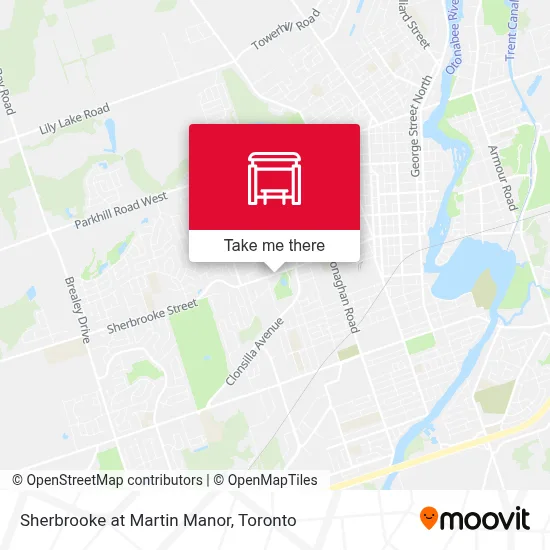 Sherbrooke at Martin Manor map