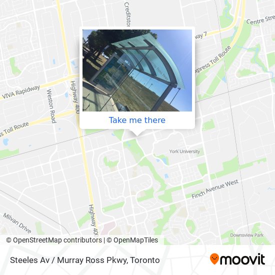 Steeles Av / Murray Ross Pkwy plan