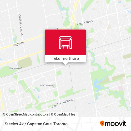 Steeles Av / Capstan Gate map