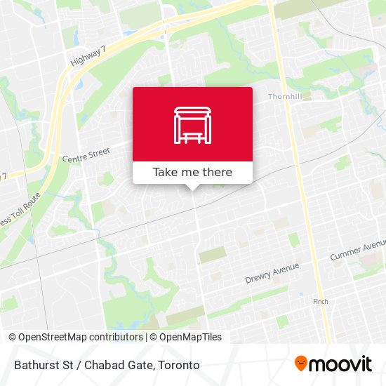 Bathurst St / Chabad Gate plan