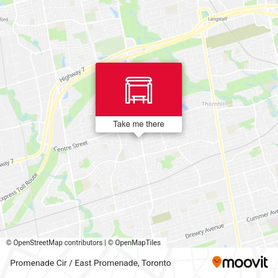 Promenade Cir / East Promenade map