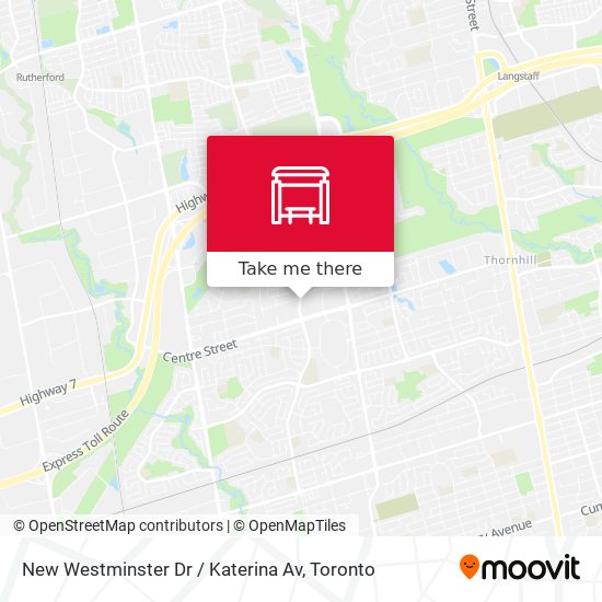 New Westminster Dr / Katerina Av map
