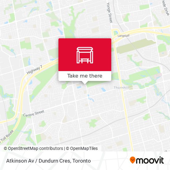 Atkinson Av / Dundurn Cres map