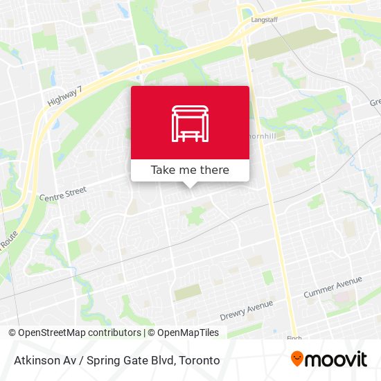 Atkinson Av / Spring Gate Blvd plan