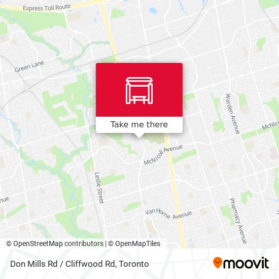 Don Mills Rd / Cliffwood Rd plan