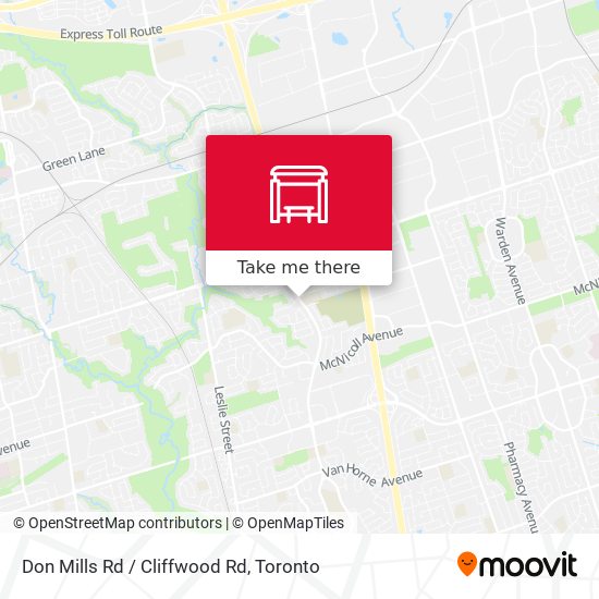 Don Mills Rd / Cliffwood Rd plan
