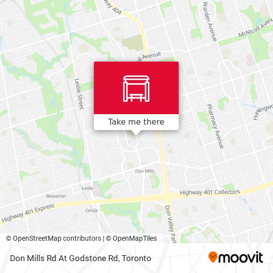 Don Mills Rd At Godstone Rd map