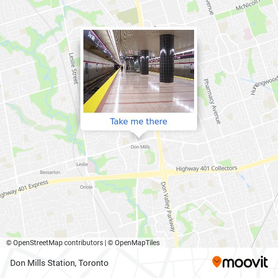 Don Mills Station plan