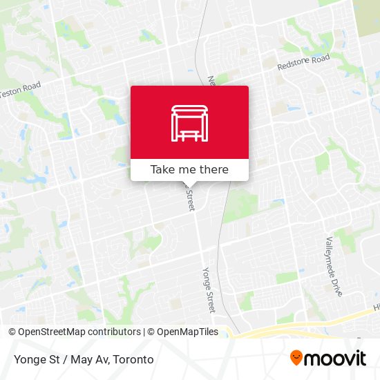 Yonge St / May Av map