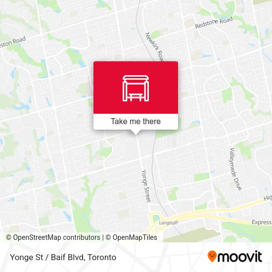 Yonge St / Baif Blvd plan