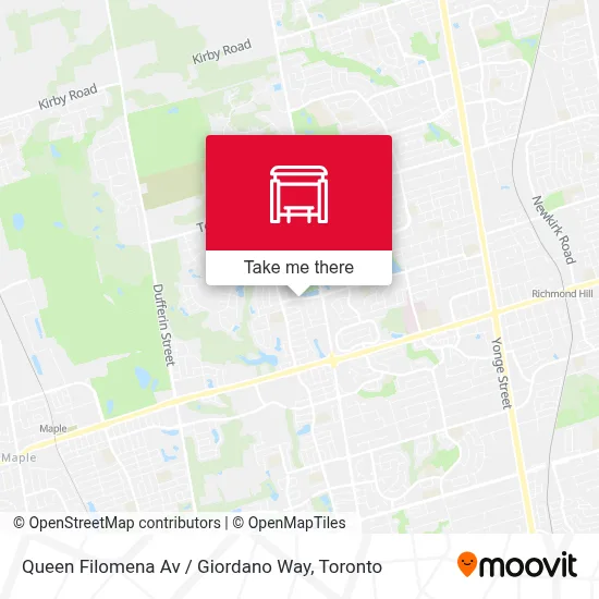 Queen Filomena Av / Giordano Way map
