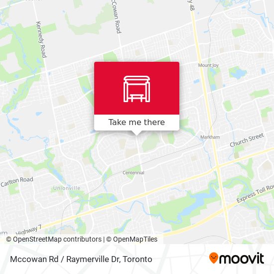 Mccowan Rd / Raymerville Dr map