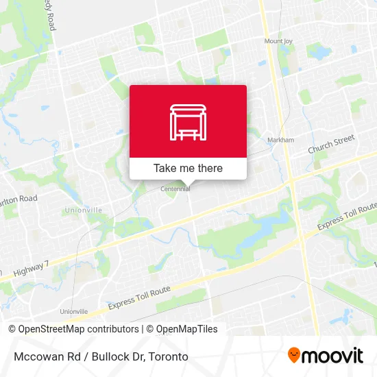 Mccowan Rd / Bullock Dr map