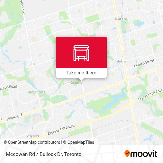 Mccowan Rd / Bullock Dr map