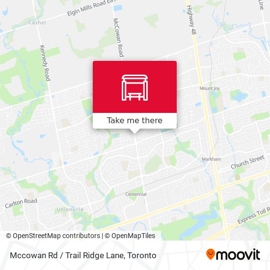 Mccowan Rd / Trail Ridge Lane plan