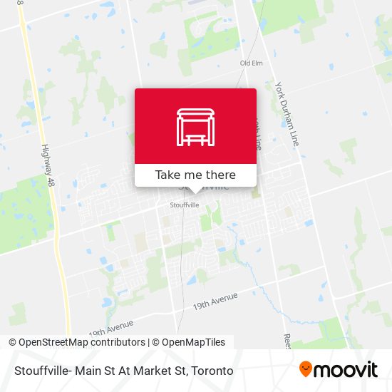 Stouffville- Main St At Market St plan