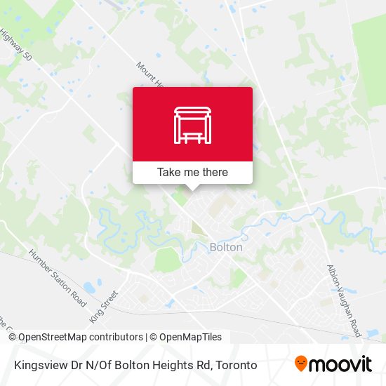 Kingsview Dr N / Of Bolton Heights Rd map