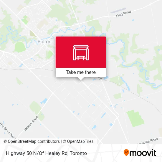 Highway 50 N/Of Healey Rd map