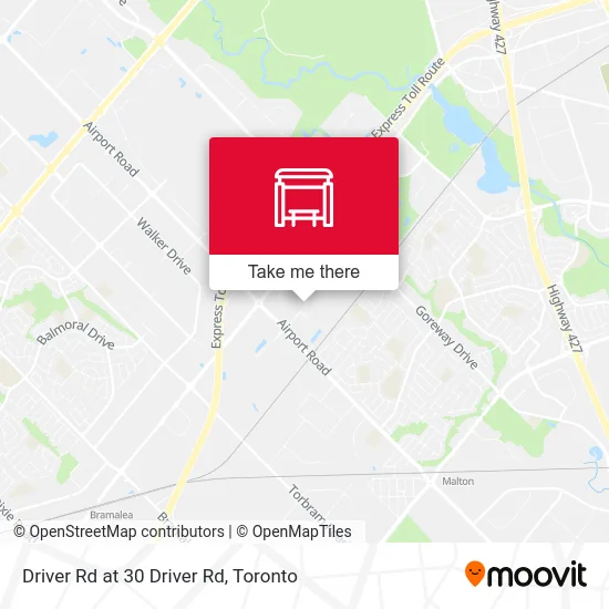 Driver Rd at 30 Driver Rd map