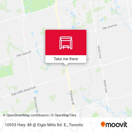 10953 Hwy. 48 @ Elgin Mills Rd. E. map