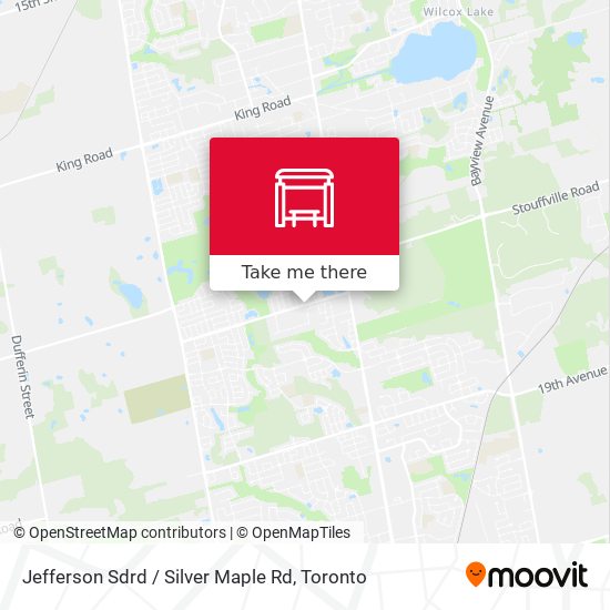 Jefferson Sdrd / Silver Maple Rd map