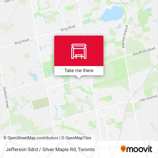 Jefferson Sdrd / Silver Maple Rd map