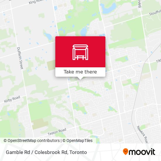 Gamble Rd / Colesbrook Rd plan