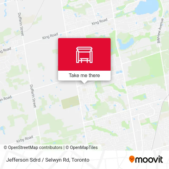 Jefferson Sdrd / Selwyn Rd map