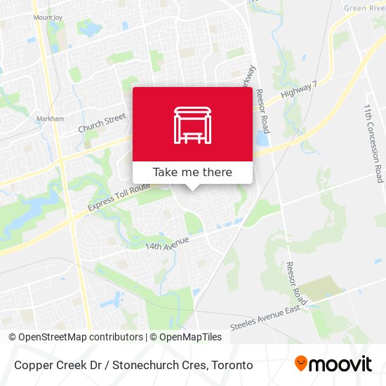 Copper Creek Dr / Stonechurch Cres plan
