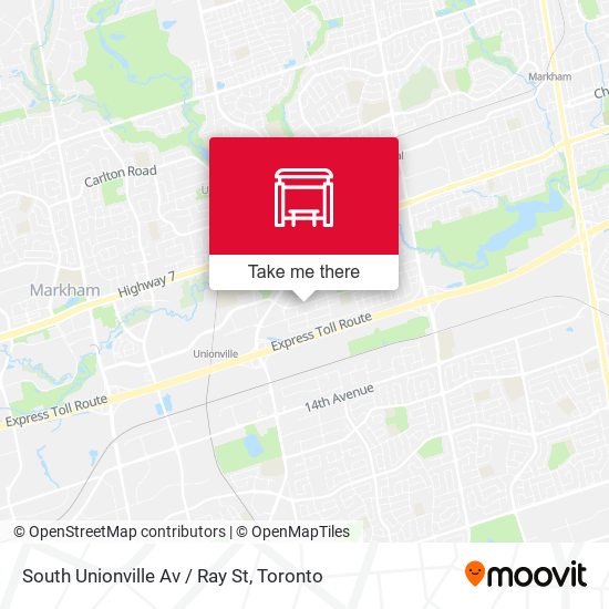 South Unionville Av / Ray St map
