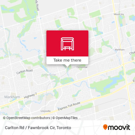 Carlton Rd / Fawnbrook Cir map