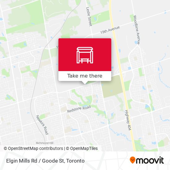 Elgin Mills Rd / Goode St plan
