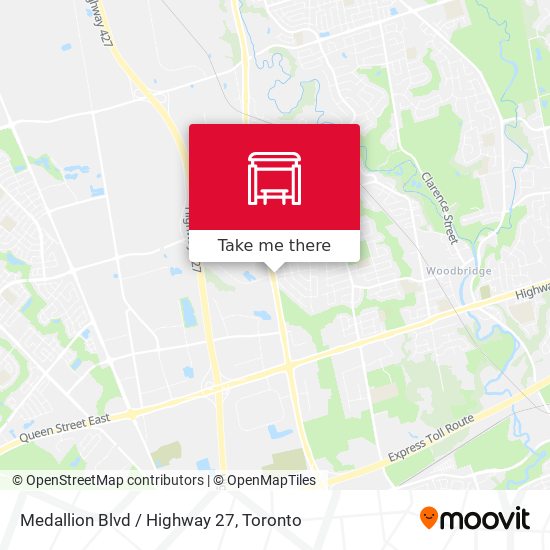 Medallion Blvd / Highway 27 map