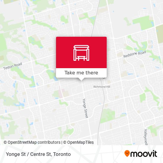 Yonge St / Centre St plan