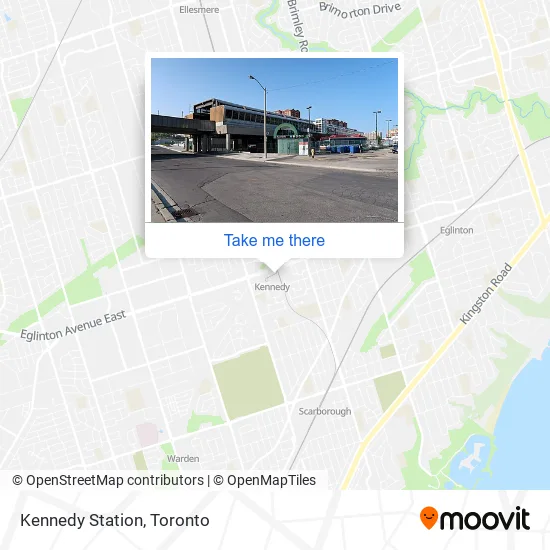 Kennedy Station map
