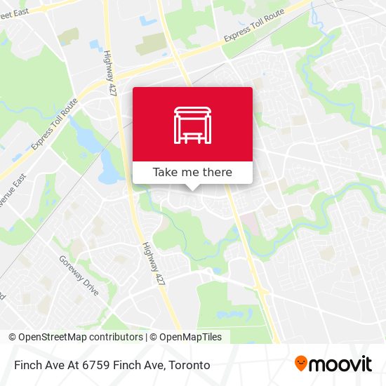 Finch Ave At 6759 Finch Ave map