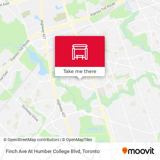 Finch Ave At Humber College Blvd map
