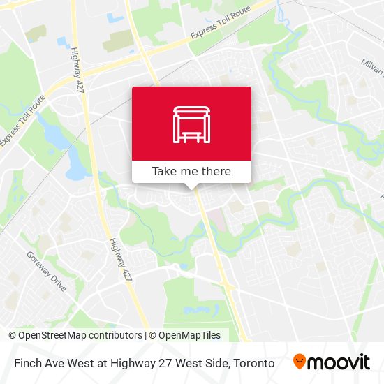 Finch Ave West at Highway 27 West Side plan