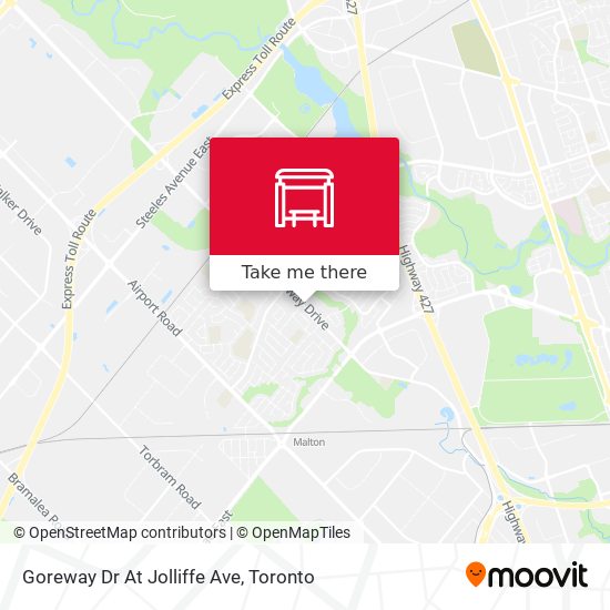 Goreway Dr At Jolliffe Ave map