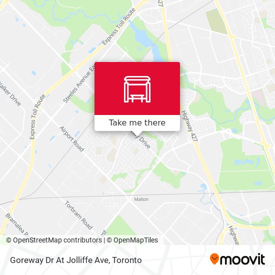 Goreway Dr At Jolliffe Ave map