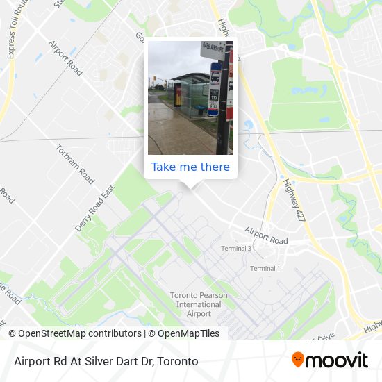 Airport Rd At Silver Dart Dr map
